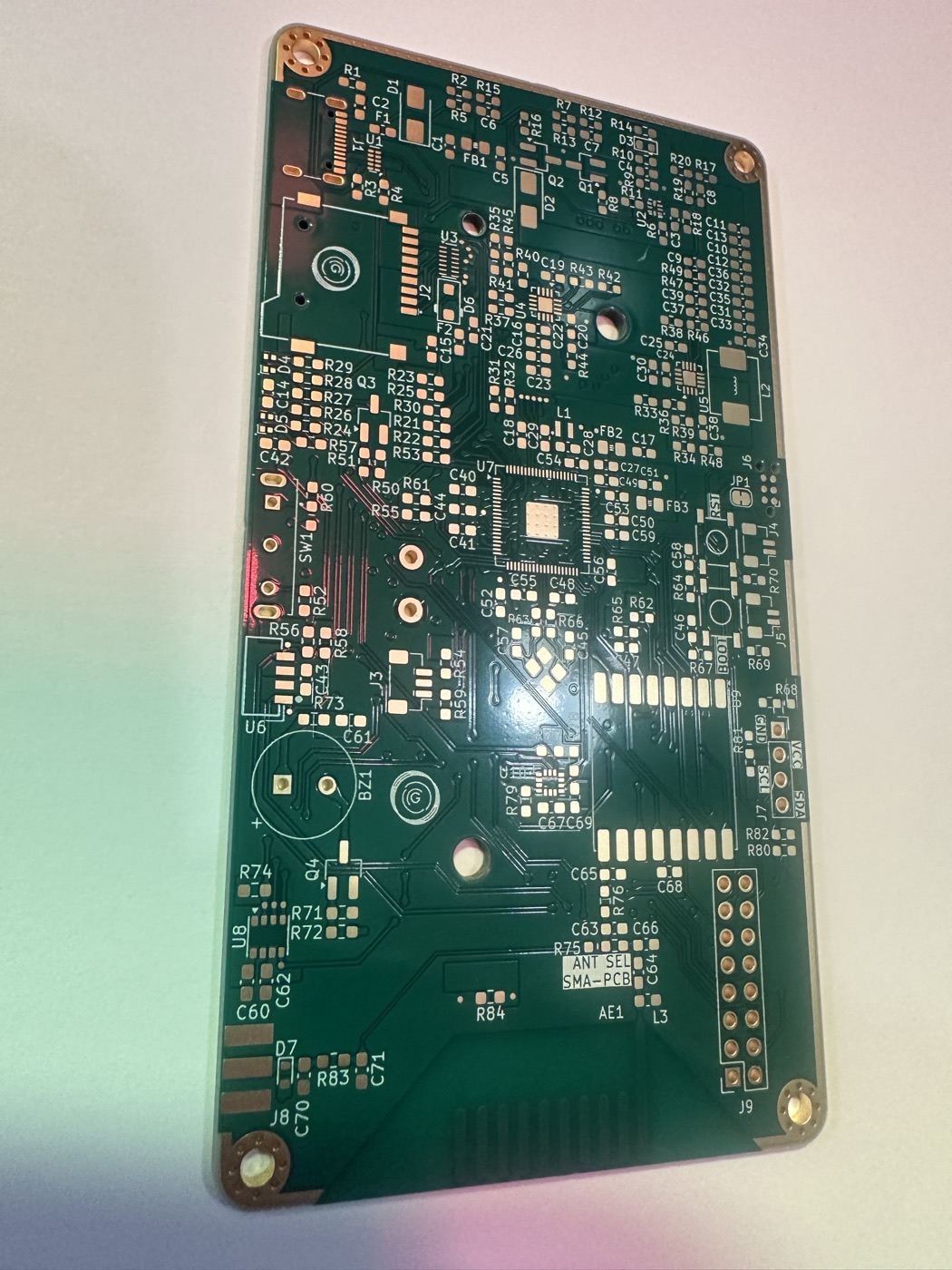 The StratoSat PCB